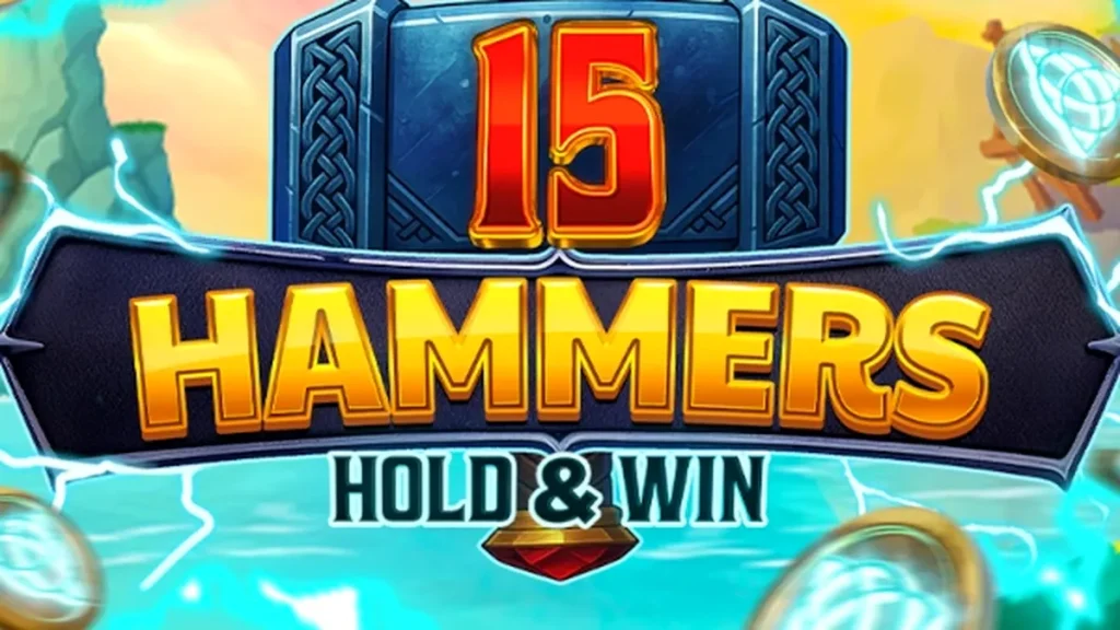 15 Hammers: Hold & Win স্লট গেমের ইন্টারফেস