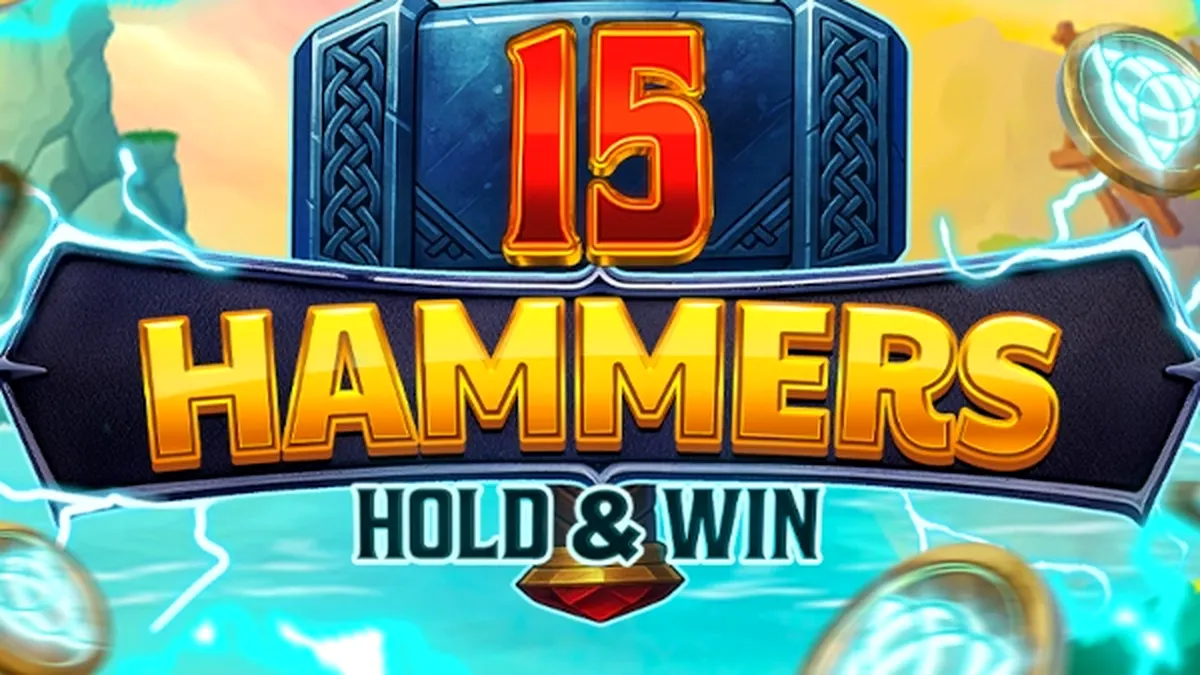 15 Hammers: Hold & Win স্লট গেমের ইন্টারফেস