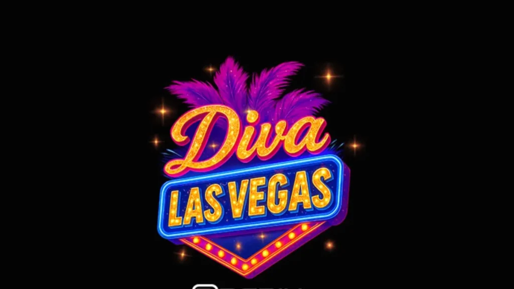 Diva Las Vegas স্লট গেমের একটি ঝলক যেখানে লাক্সারি এবং গ্ল্যামারের ছোঁয়া রয়েছে।